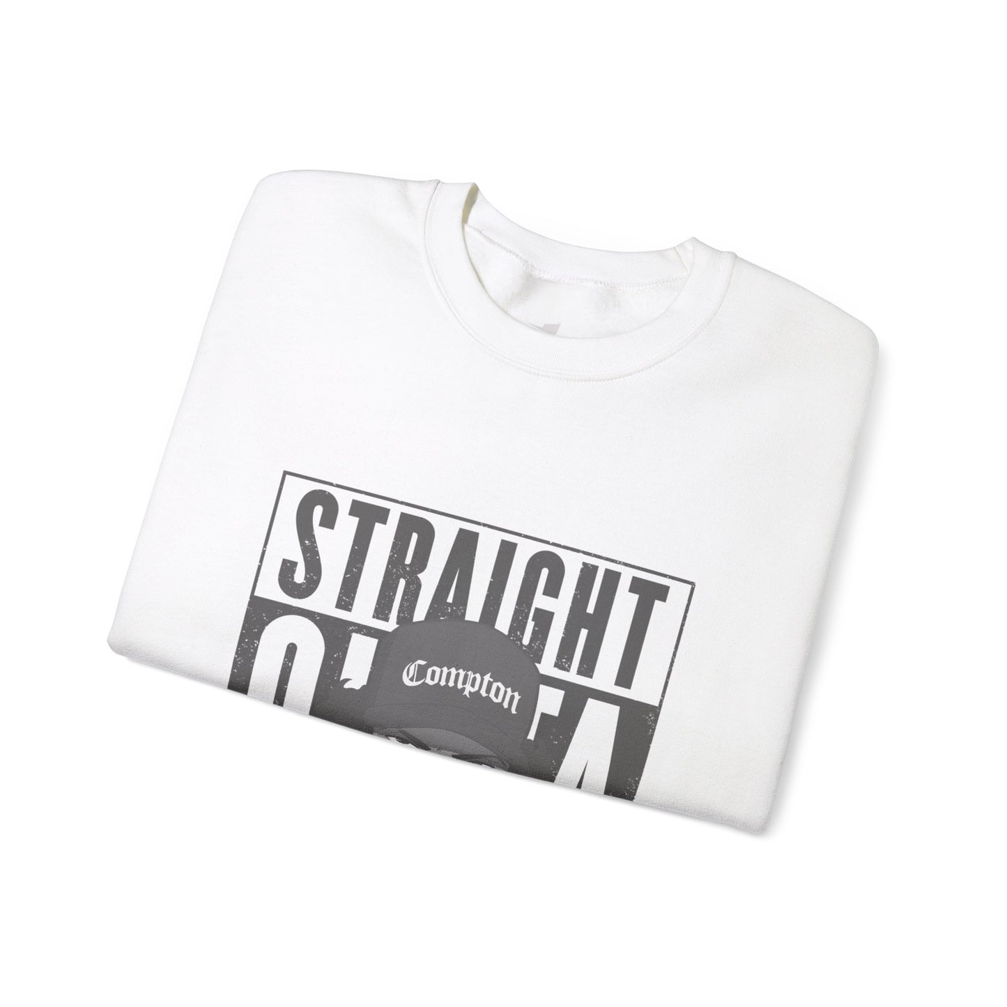 EAZY-E "Straight Outta Compton" Sweatshirt WHITE