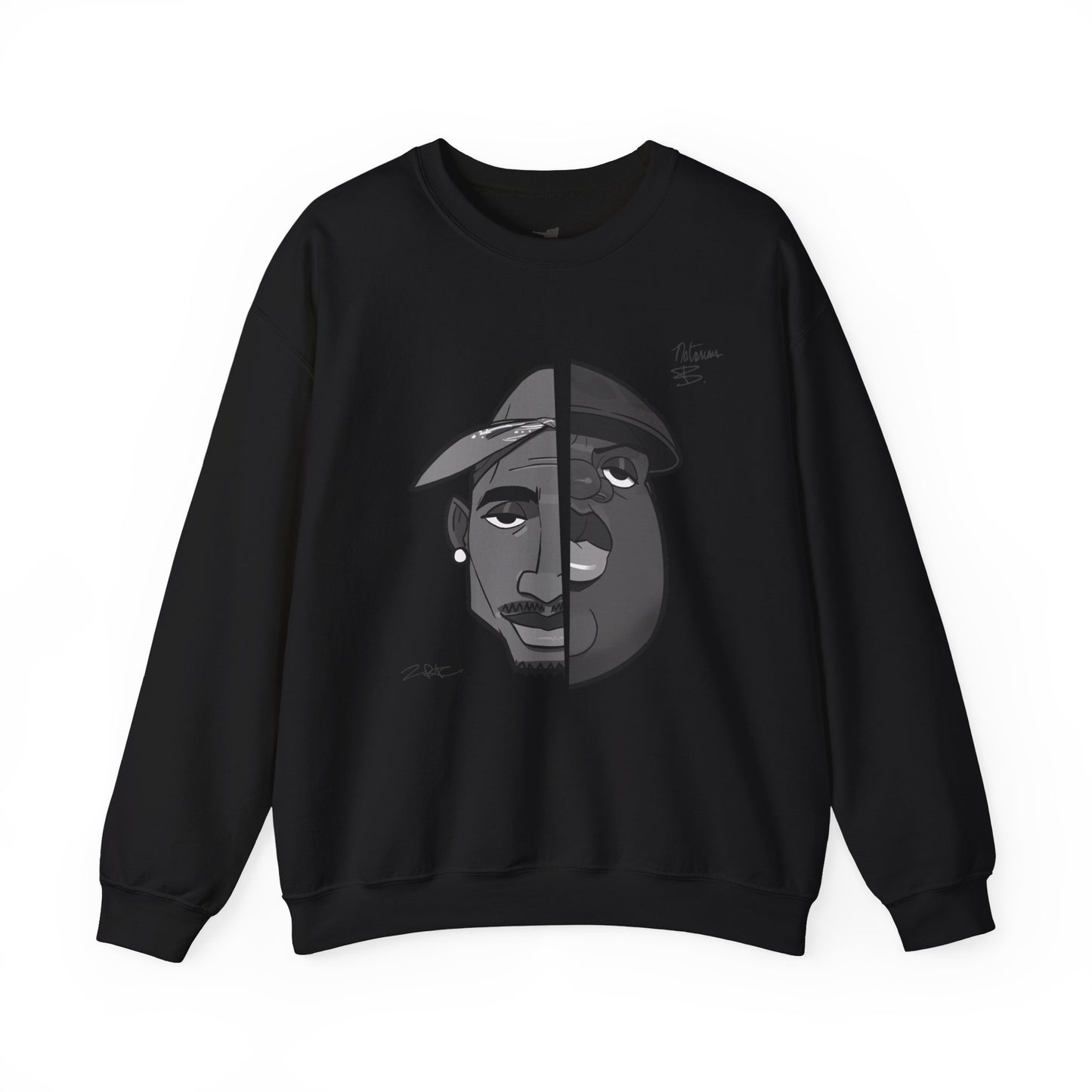 TUPAC X BIGGIE Sweatshirt BLVCK