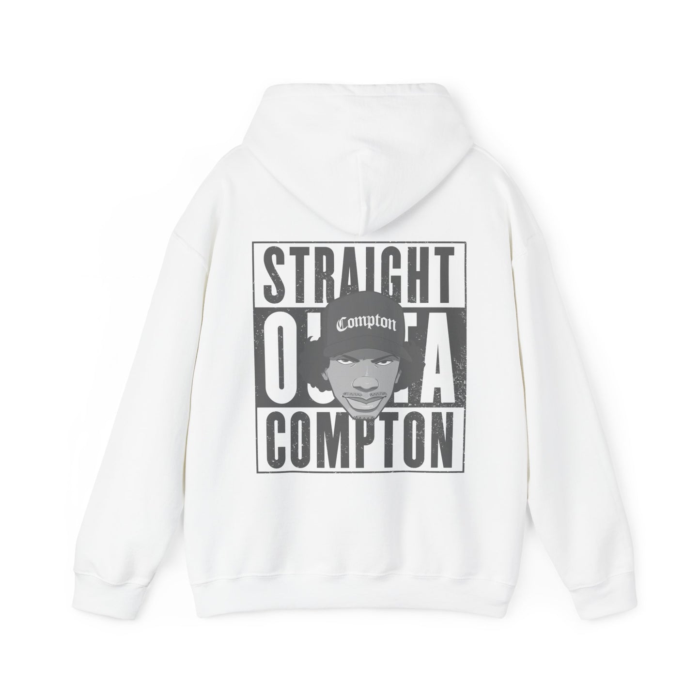 EAZY-E "Straight Outta Compton" Hoody WHITE
