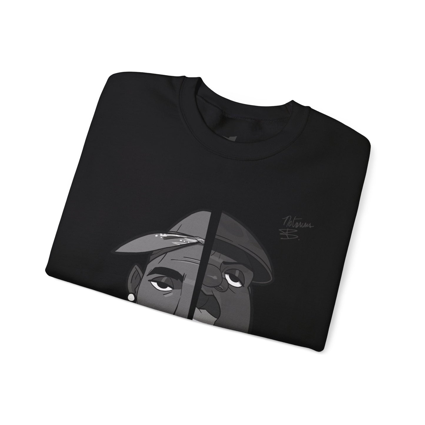 TUPAC X BIGGIE Sweatshirt BLVCK