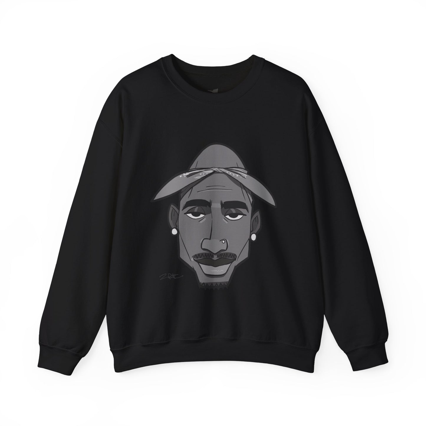 TUPAC Sweatshirt BLVCK