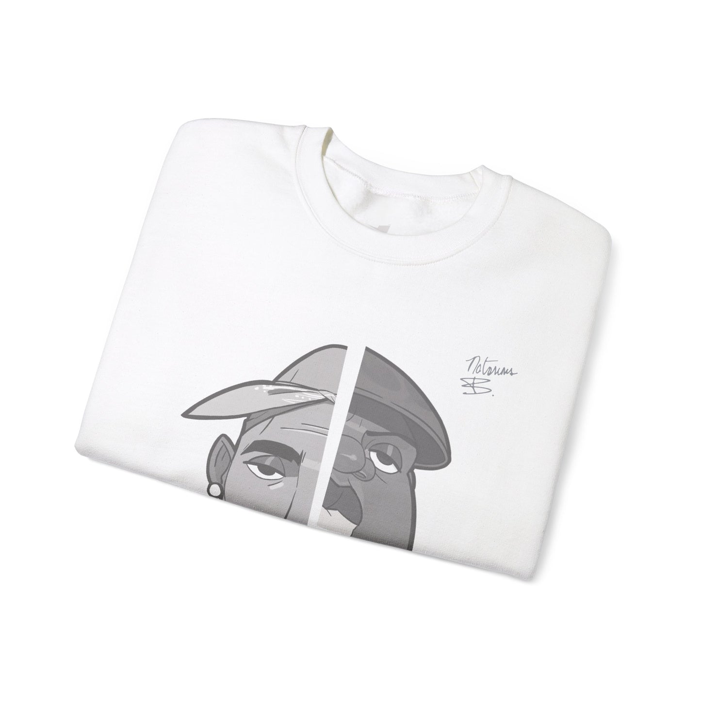 TUPAC X BIGGIE Sweatshirt WHITE