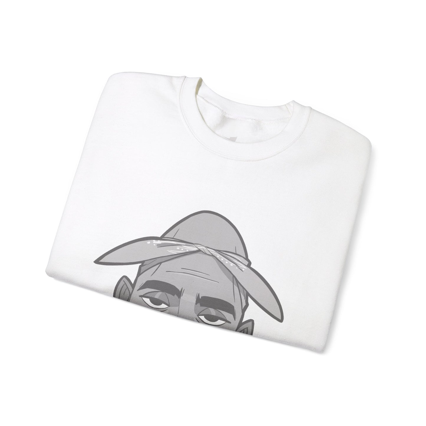 TUPAC Sweatshirt WHITE