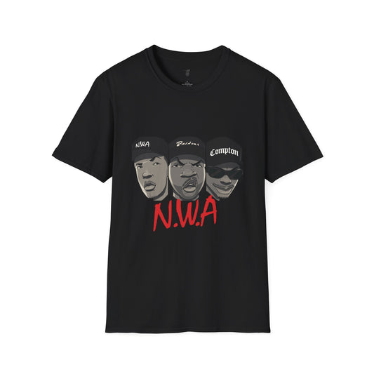 N.W.A. T-shirt BLVCK