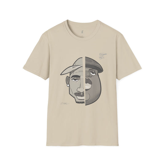 TUPAC X BIGGIE T-shirt SAND