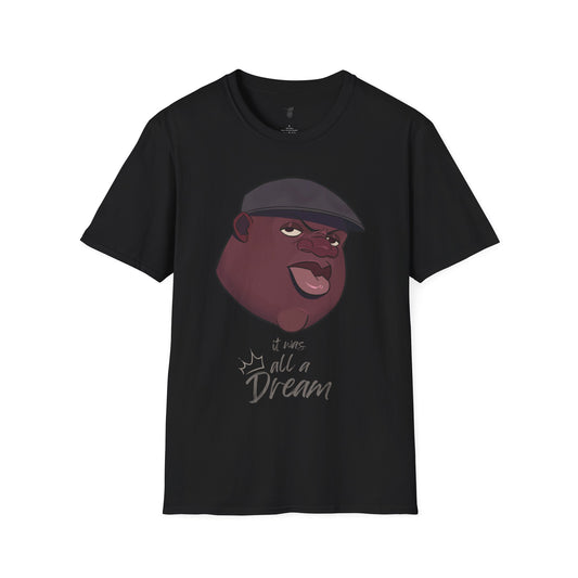 BIGGIE "It Was All a Dream" T-shirt BLVCK