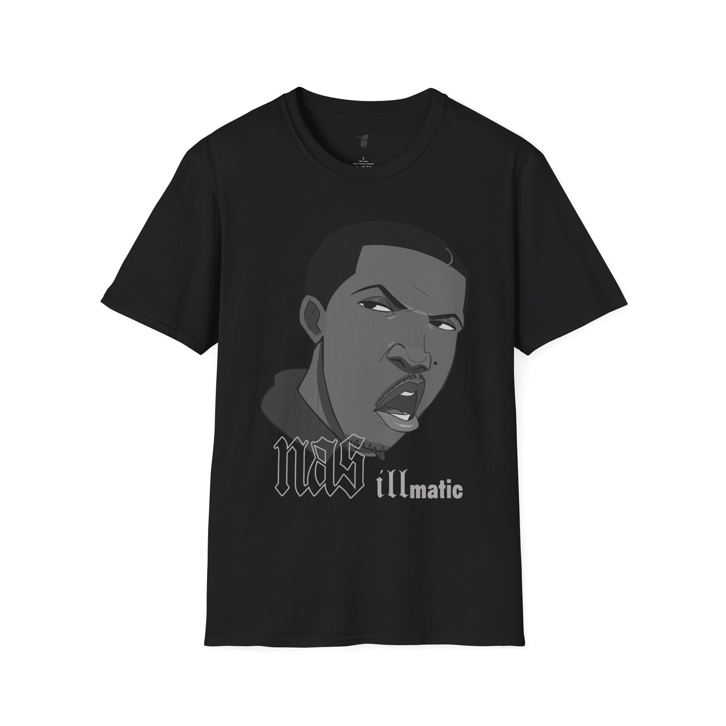 NAS "ILLMATIC" T-shirt BLVCK