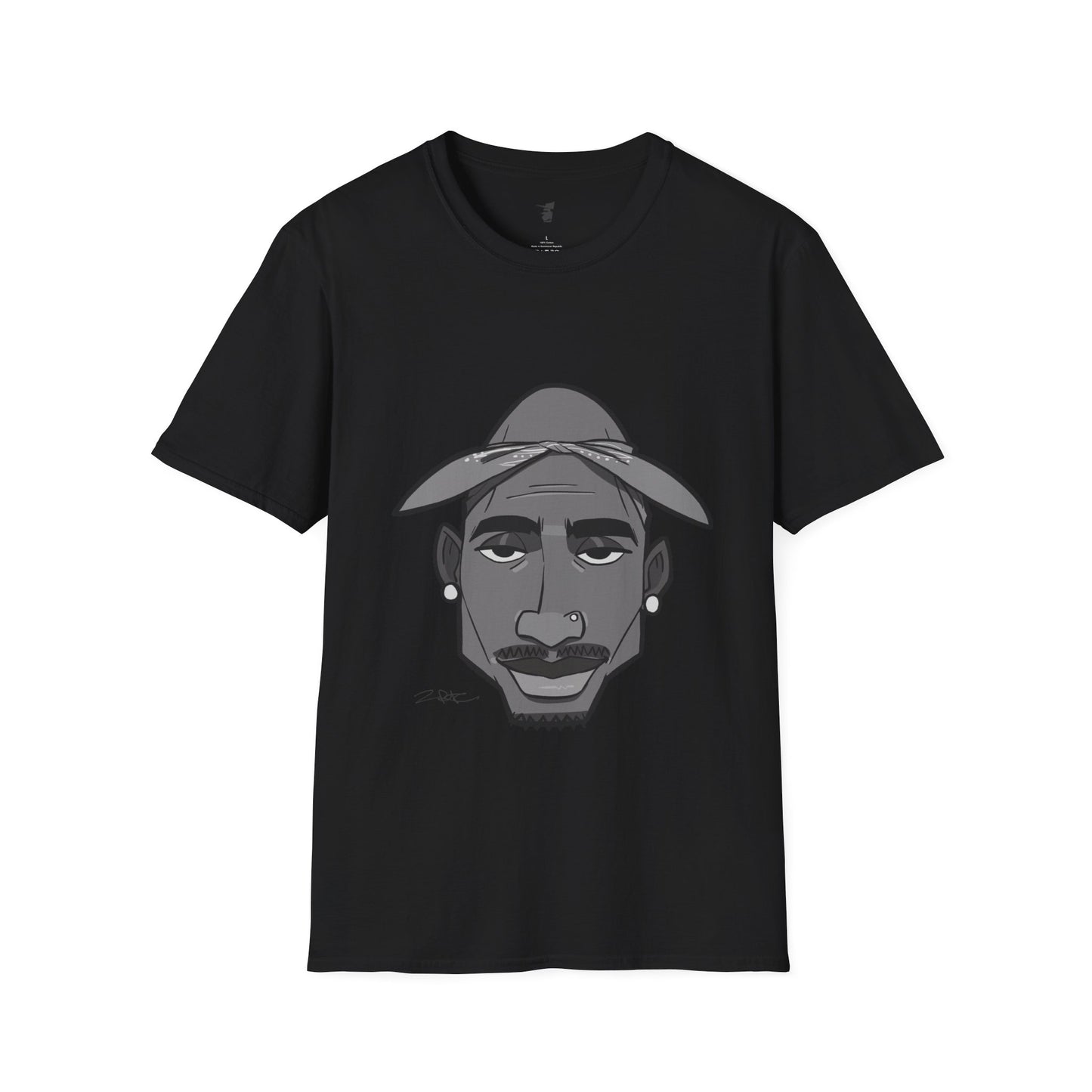TUPAC T-shirt BLVCK